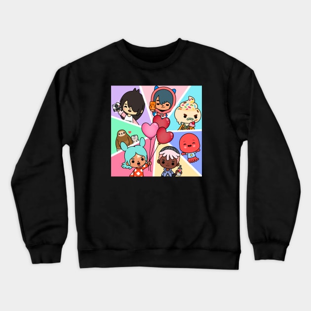 Toca Boca Crewneck Sweatshirt by Finainung